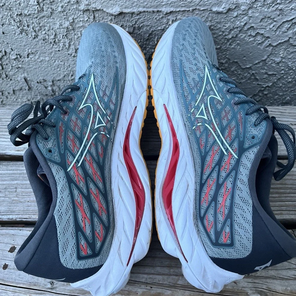 Mizuno Wave Shoes Men Size 14 Inspire 20 Gray Running Sneakers